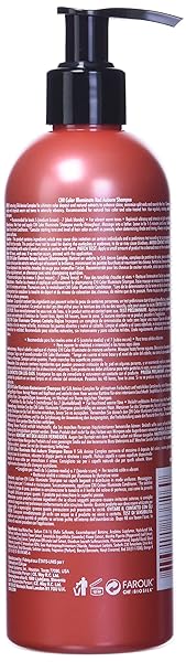CHI COLOR ILLUMINATE SHAMPOO, PROVIDES BALANCED COLOR REPLENISHMENT BETWEEN SALON SERVICES, SULFATE, PARABEN, & CRUELTY-FREE, RED AUBURN, 12 OZ
