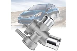 Upper Radiator Coolant Filler Neck Upgraded Aluminium Engine Radiator Outlet Flange Waterpipe Compatible for Nissan Teana Alt