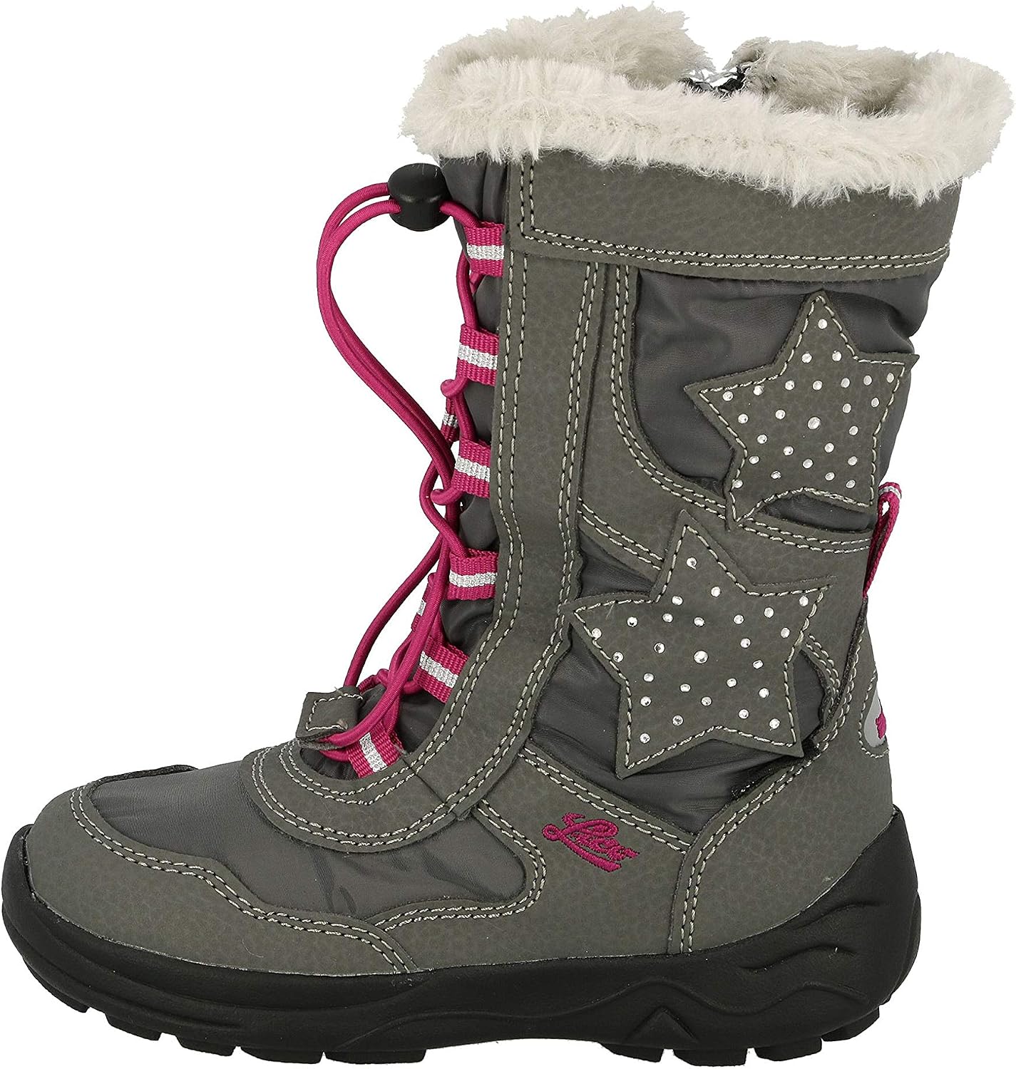 Antarctica stivali doposci per bambina da neve bambina fucsia mec shopping  zip rosa - Stileo.it