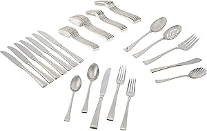 Gorham Column 45-piece Flatware Set, Silver - 846853
