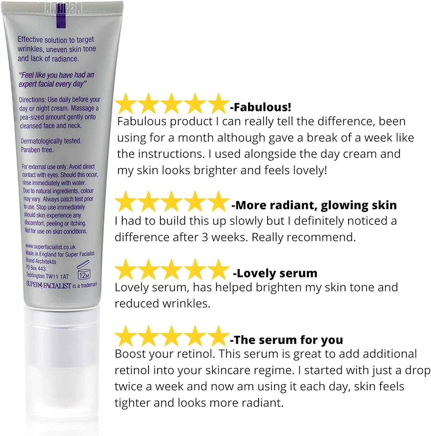 super facialist retinol serum