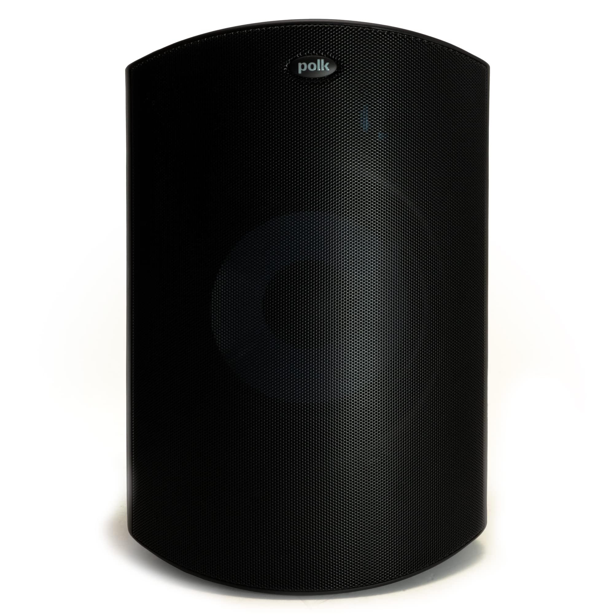 Photo 1 of Polk Audio Atrium 8 Outdoor Speaker with Powerful Bass (Each, Black), All-Weather Durability, Broad Sound Coverage, Speed-Lock Mounting System