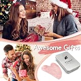 Flagest Rose Quartz Facial Massage Tool Heart Shape view 6