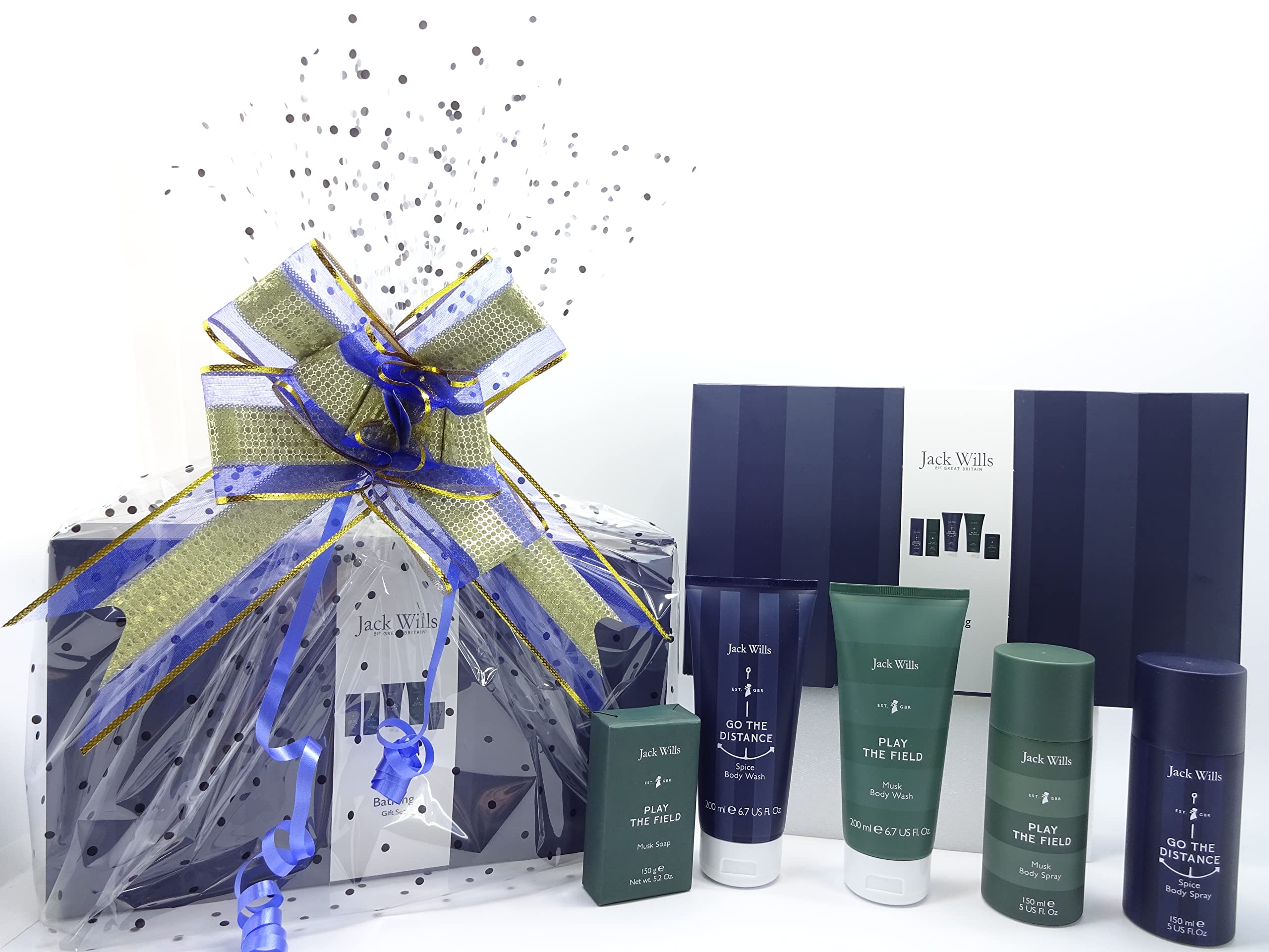 Jack Wills Men's Bathing Gift Set Gift Hamper