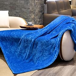 Fleece Throw Blanket Cozy Soft Lightweight Throw