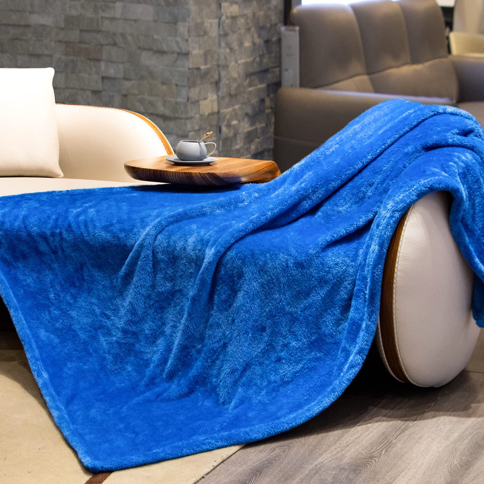 Fleece Throw Blanket Cozy Soft Lightweight Throw