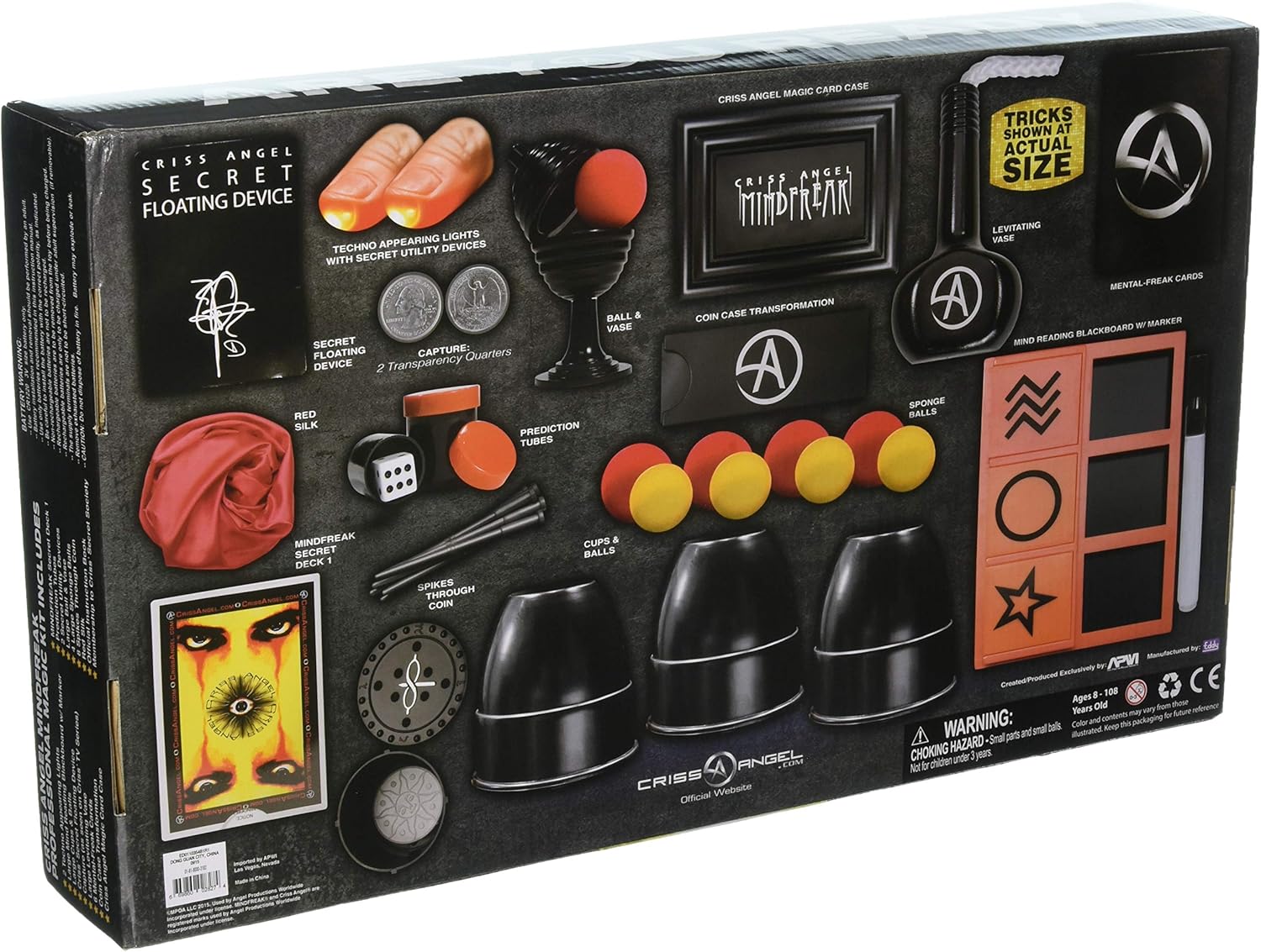 Criss Angel MINDFREAK Professional Magic Kit: Toys & Games