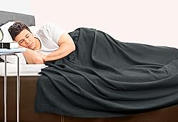 Utopia Bedding Smoke Gray 100% Cotton Blanket