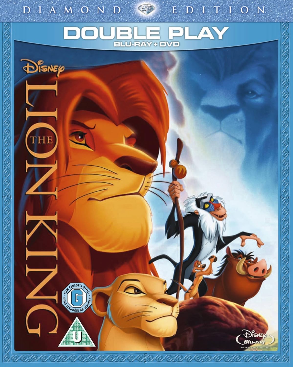 The Lion King (Diamond Edition) [Bluray + DVD] [Region Free] BigaMart