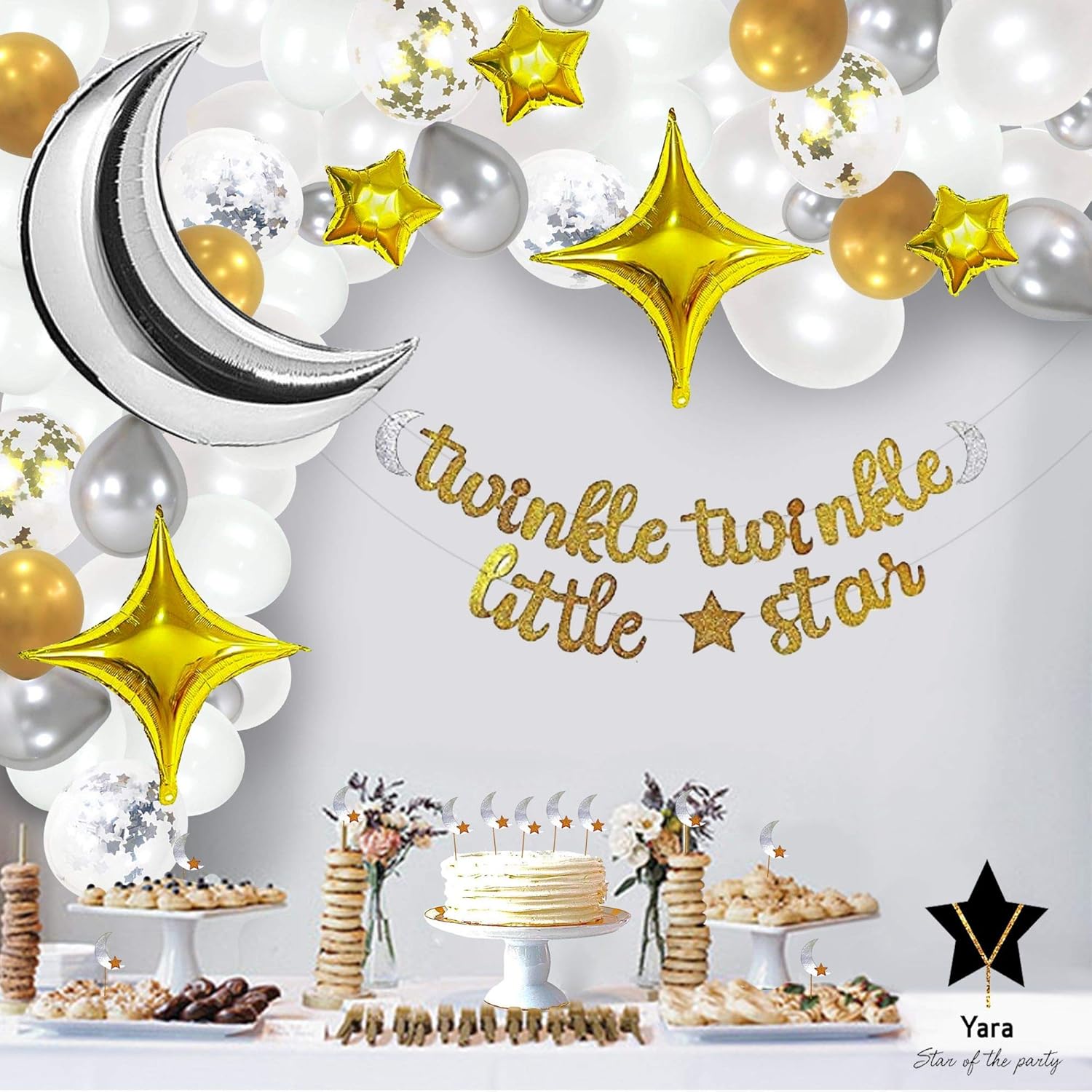 twinkle twinkle little star decoration for baby shower
