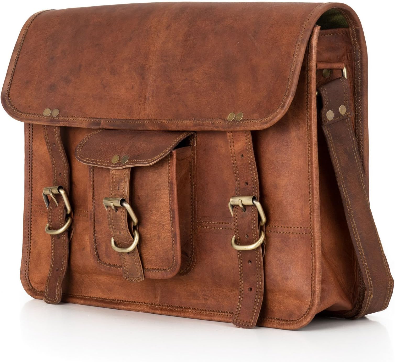 Berliner Bags Men Unisex Adult Women Berlin M (No handle)Messenger Bag brown brown M