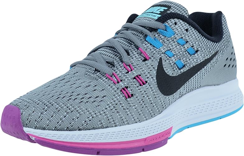 Amazon ナイキ ウィメンズ エア ズーム ストラクチャー 19 ワイド クールグレー ブラック 005 005 22 5cm Nike ナイキ ランニング