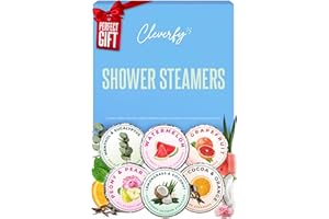 Cleverfy Shower Steamers Aromatherapy – Stocking Stuffers for Women, Men, Teens and Adults – Christmas Gifts for Women, Men, 