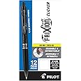 PILOT FriXion Clicker Erasable, Refillable & Retractable Gel Ink Pens, Fine Point, Black Ink, 12-Pack (31450)