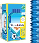 Paper Mate InkJoy 100ST Ballpoint Pens 1.0 mm Blue, 50 Count