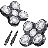 2 Pack Shaver Replacement Blades Compatible with Freebird Head Shaver,Head and Face Electric Razor Shaver Head Head Shaver Replacement Heads for Men (2)