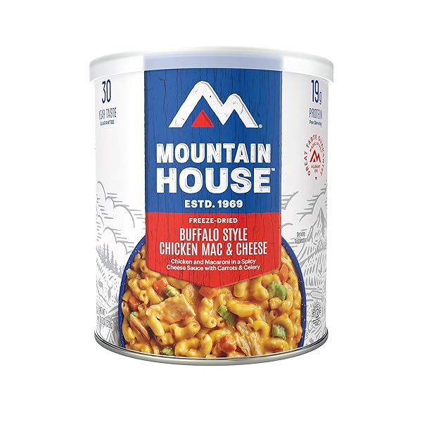 MOUNTAIN HOUSE BUFFALO-STYLE CHICKEN MAC & CHEESE FREEZE-DRIED...