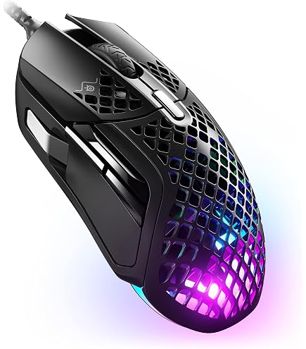Amazon.com: SteelSeries Aerox 5 Wireless Ergonomic 9-Button