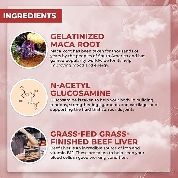 SANTA CRUZ PALEO FOOD OF THE GODS GRASS FED BEEF ORGAN SUPPLEMENT WITH GLUCOSAMINE, BONE MARROW, BEEF LIVER, COLOSTRUM, MACA ROOT & ELDERBERRY, GLUTEN FREE, KETO, SUGAR FREE, PALEO, 30 SERVINGS