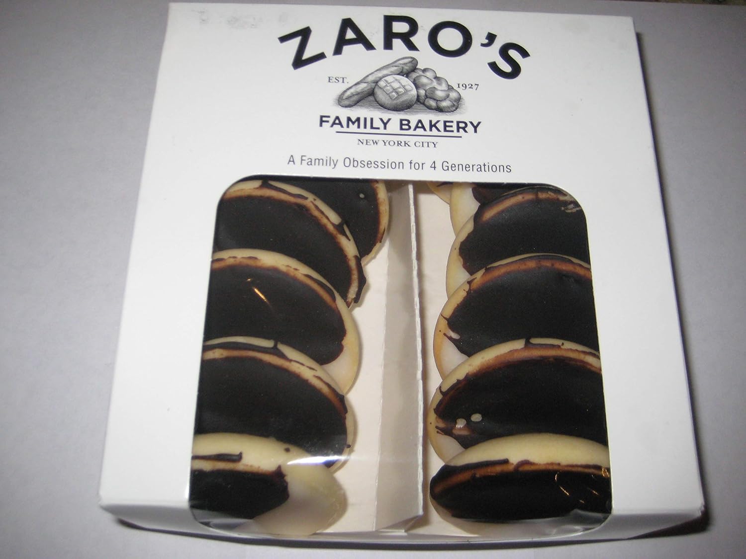 Zaros Mini Black White Cookies Made In Bronx New York City One
