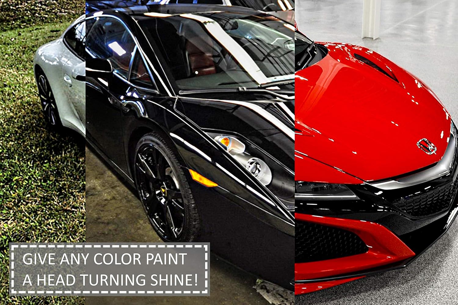 CarGuys Hybrid Wax Sealant - Most Advanced Top Coat Polish and Sealer on the Market - Infused with Liquid Carnauba for a Deep Hydrophobic Shine on All Types of Surfaces - 18 Ounce Kit: Automotive