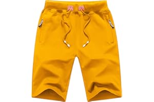 MO GOOD Mens Casual Shorts Workout Fashion Comfy Camo Shorts Breathable Big and Tall Shorts