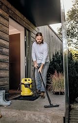 Kärcher WD 3 P Wet and Dry Vacuum Cleaner 1000 W 17 L 2 m Hose view 2