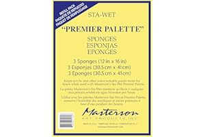 Masterson Sta-Wet Premier Sponge Refill 3Pk