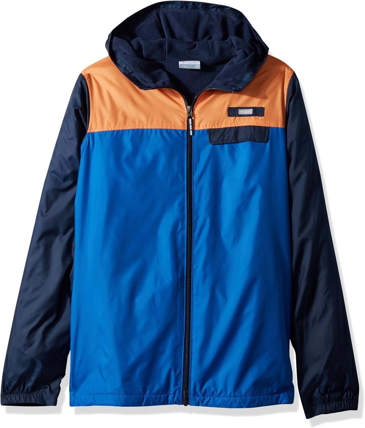 columbia mountain side lined windbreaker