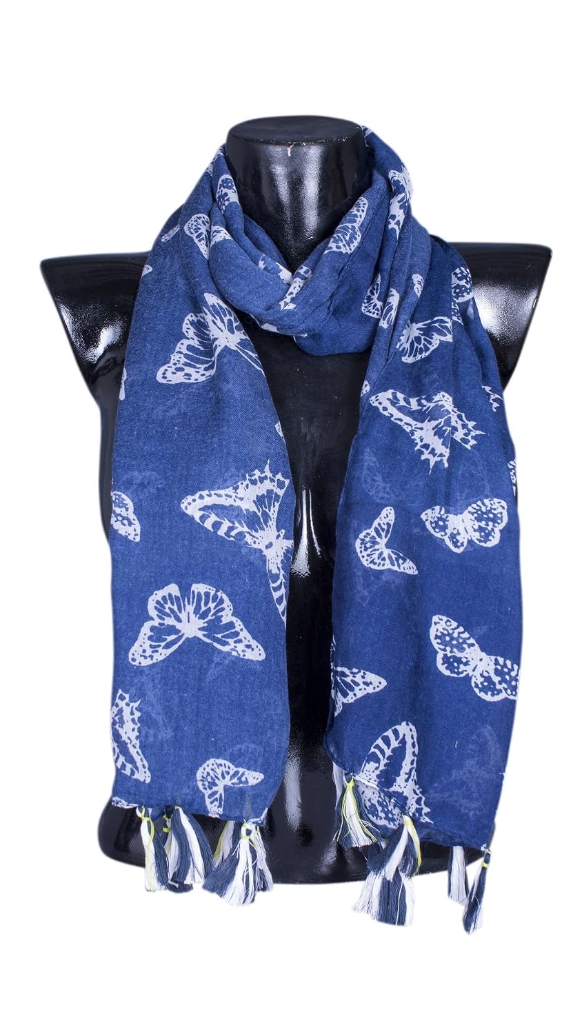 bfly women's cotton printed stole(stole004, multicolour, free size)