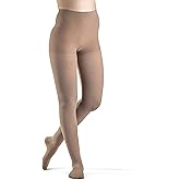 DYNAVEN by Sigvaris Women's Compression Pantyhose 20-30mmHg - Closed Toe for Daily Support - Medium Shirt - Black