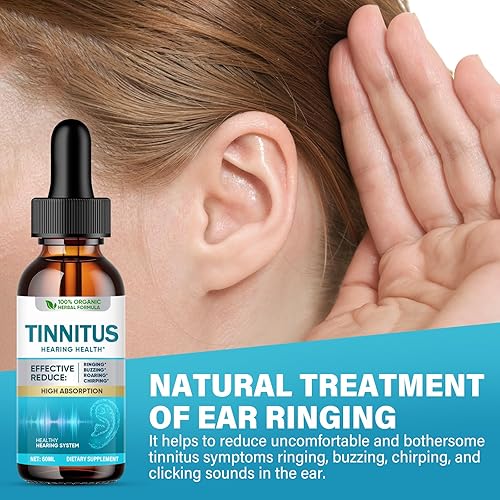 Tinnitus Relief for Ringing Ears, Natural Herbal Tinnitus Ear Ringing  Relief, Effectively Relieve Earache Re