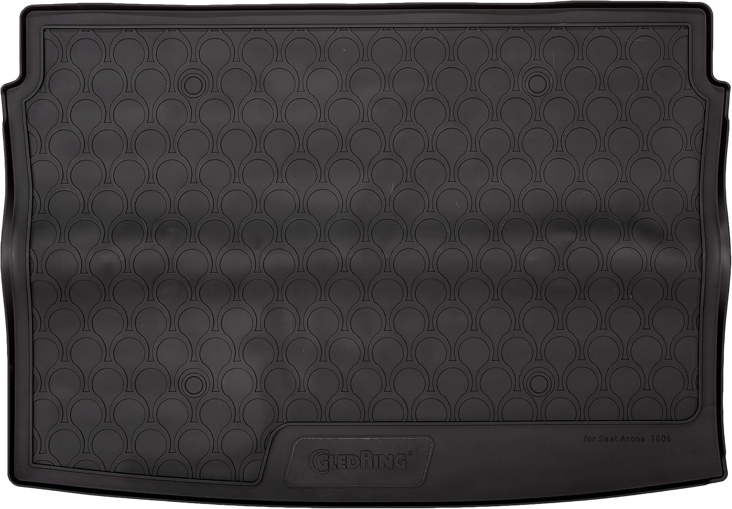 Gledring 1806 Rubbasol (Rubber) Trunk mat Seat Arona 2017(Upper