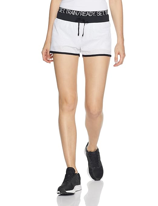 Buy Forever 21 Women's Cotton Shorts (00202114024_0020211402_ White_4