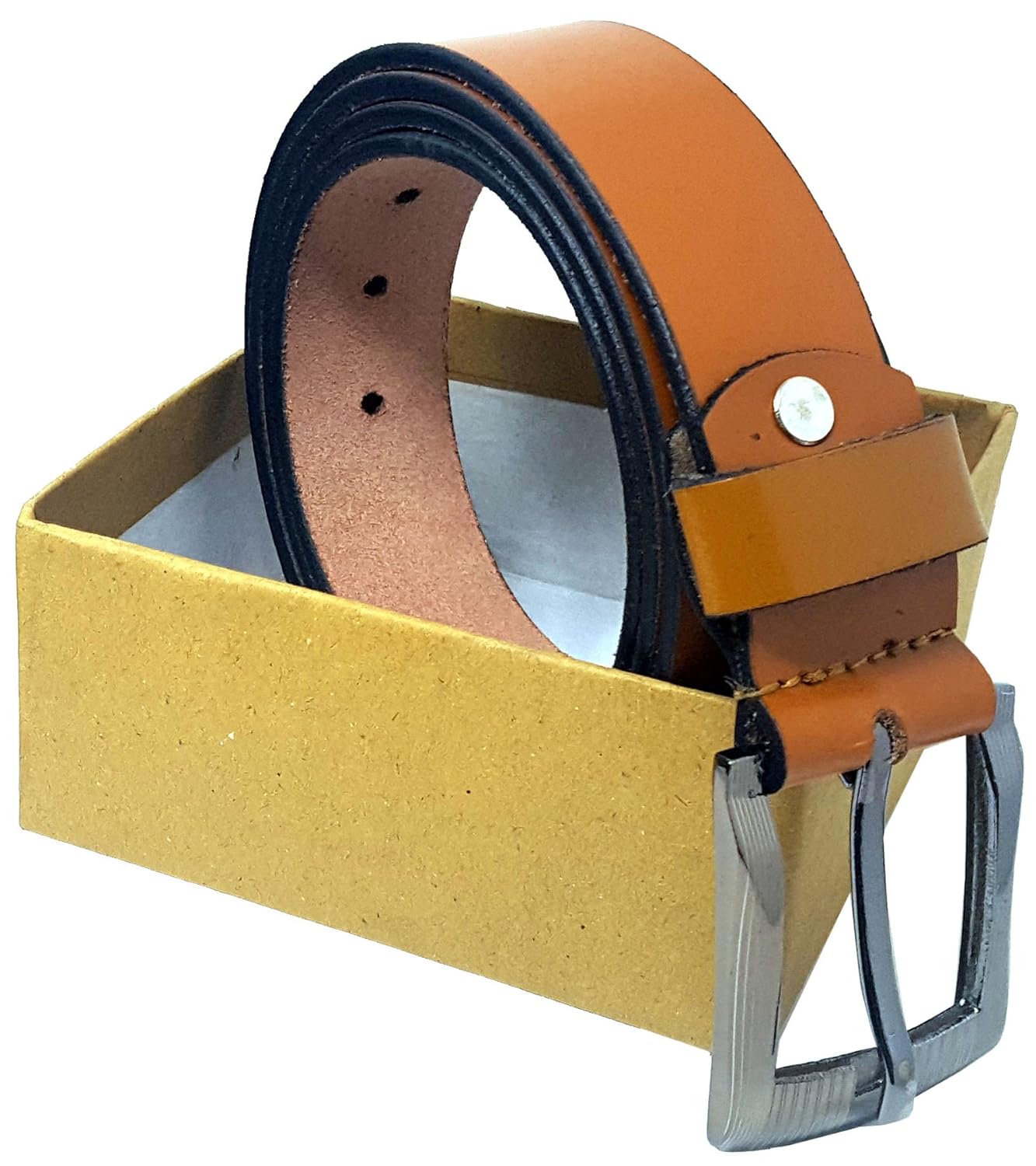 xpra men's combo pack of genuine leather belt & p u leather wallet-wl-blt-6