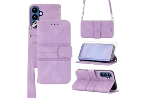 Asuwish Phone Case for Samsung Galaxy S26 5G Wallet Cover with Tempered Glass Screen Protector and Wrist Strap Stand PU Leath