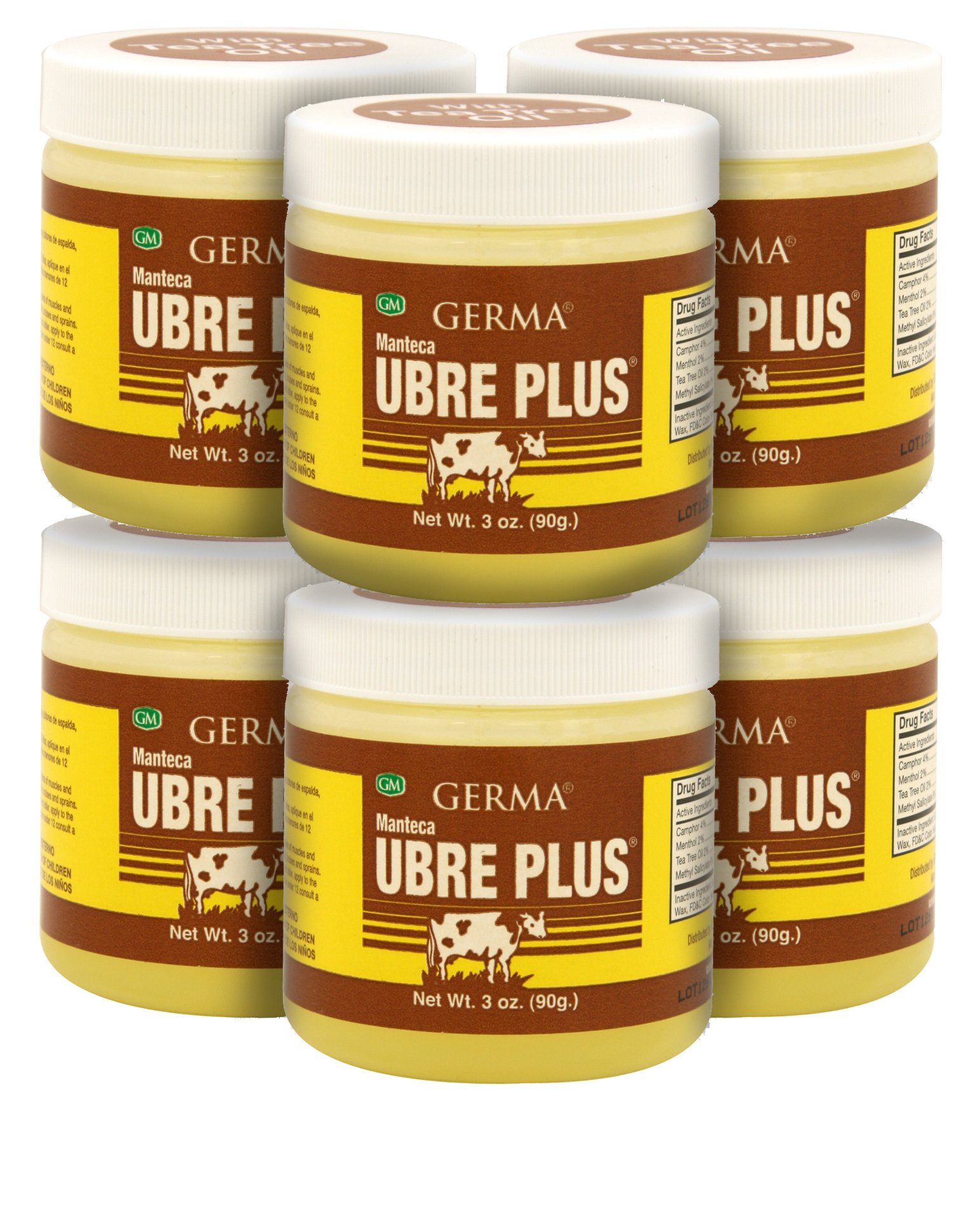 Germa Manteca Ubre Plus Ointment 3 oz. Lata Health