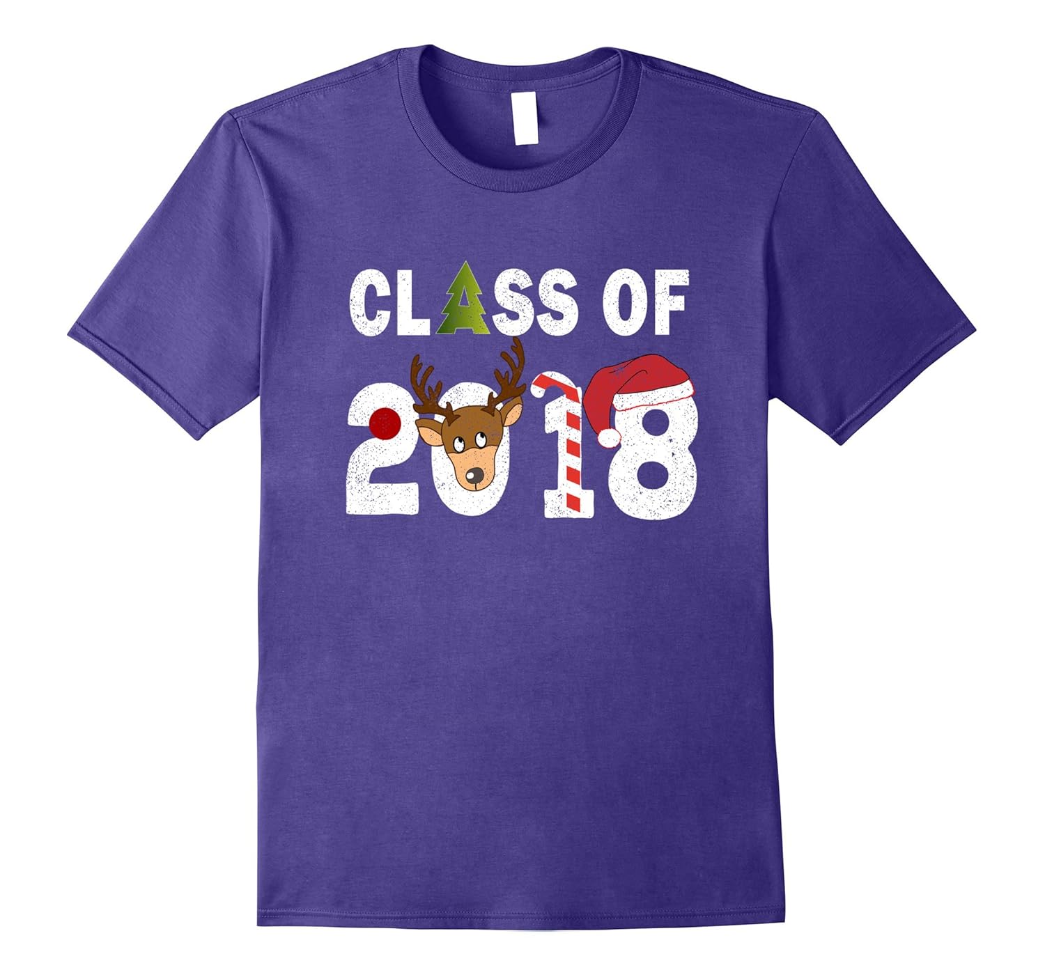 Christmas Vintage Class of 2018 T shirt-ANZ