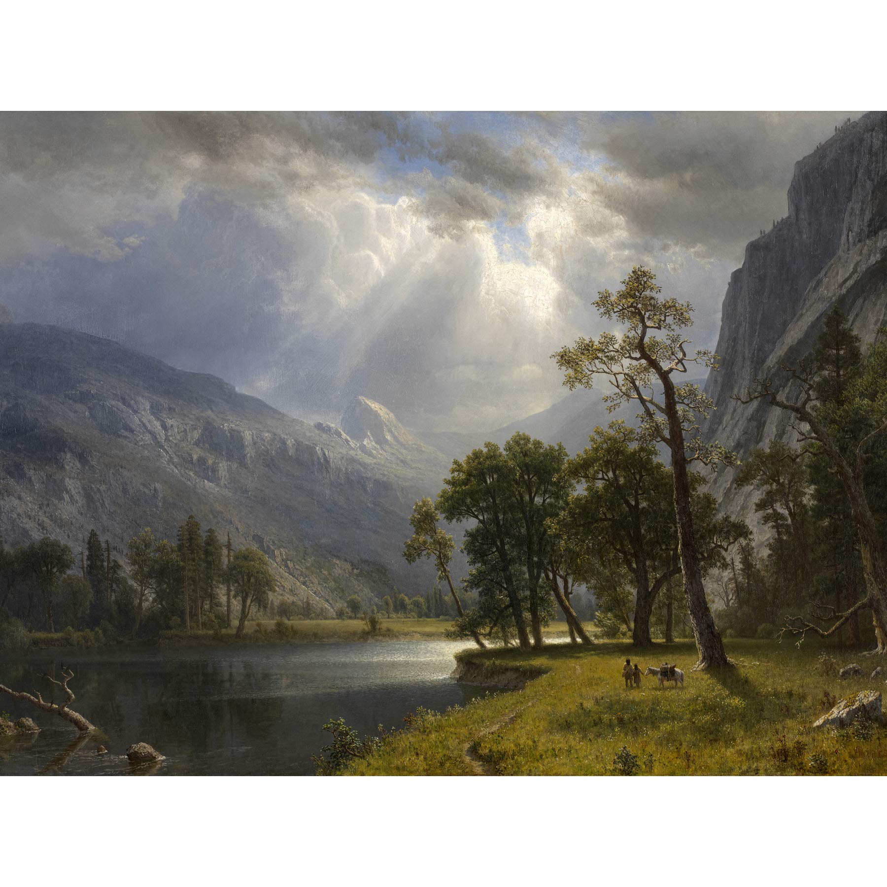 Artery8 Bierstadt Mount Starr King Yosemite Large Wall Art Poster Print Thick Paper 18X24 Inch