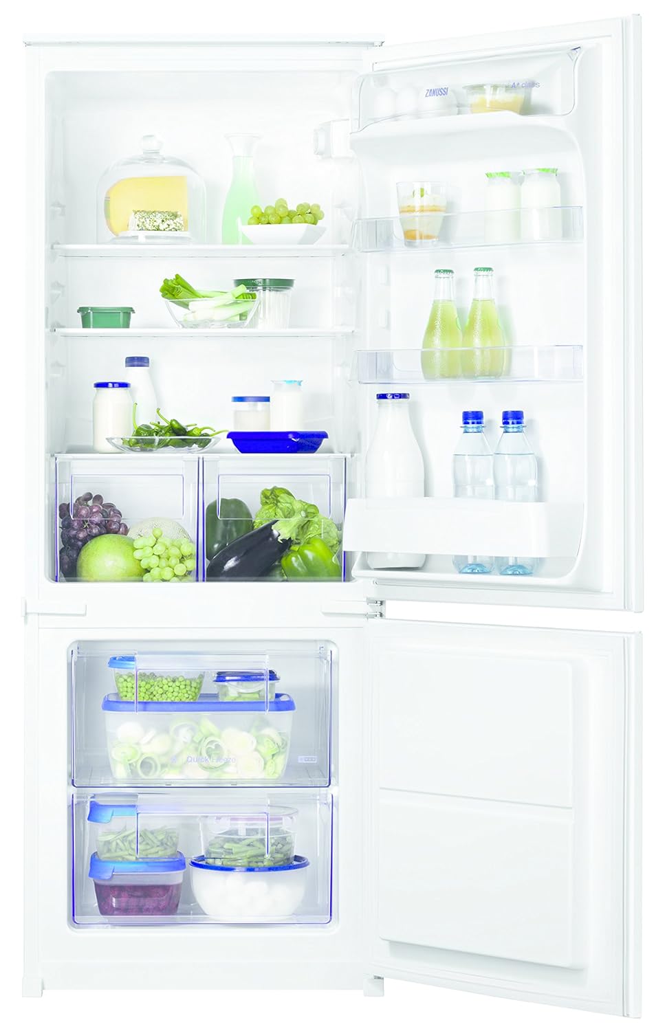 Zanussi ZBB24431SA Integrado 217L A+ Blanco nevera y congelador ...