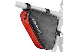 Aduro Sport Bicycle Bike Storage Bag Triangle Saddle Frame Pouch for Cycling