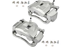 cciyu Front Left & Right Brake Calipers Assembly w/Bracket 19B3434 19B3435 For Pontiac For Vibe 2009-2010,For Scion For xD 2008-2014,For Toyota For Corolla 2009-2019,For Toyota For Matrix 2009-2014