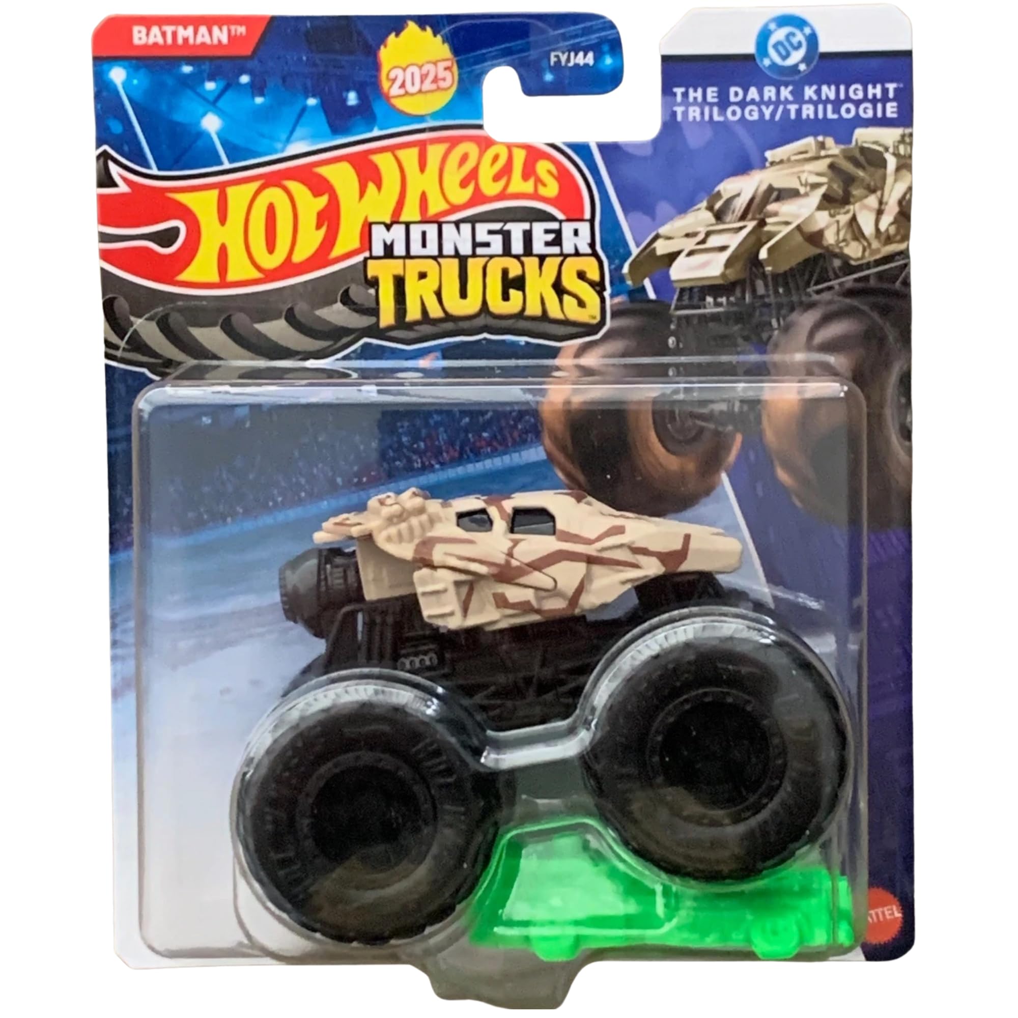 Hot Wheels Monster Trucks - (The Dark Knight Tumbler Camo JCF06)