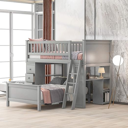 amazon bunk beds with storage