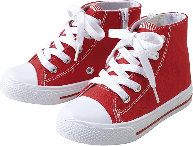 Amazon スキップランド レモール ハイカットスニーカー レッド cm スキップランド キッズ ベビー