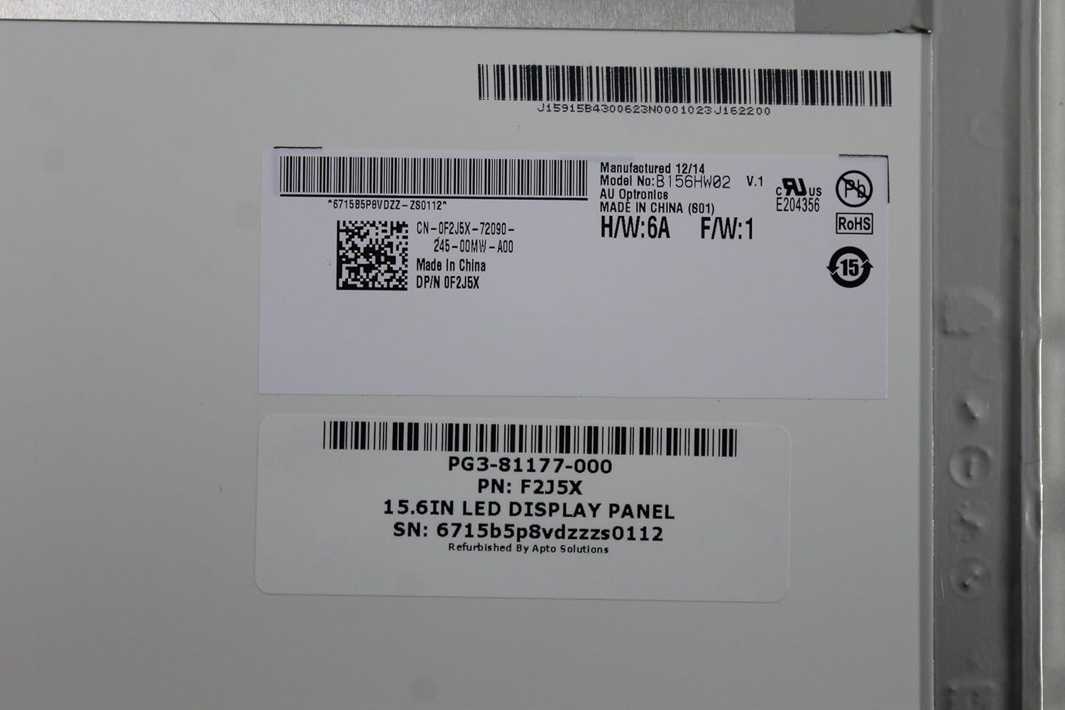 Replacement Screens Computers Accessories Dell Latitude E5530 Lcd Screen E6530 Led F2j5x Fhd 15 6 E6530 Precision M4700 M4800