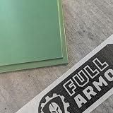 Full Armour 3mm Aluminium Sheet Plate 250x250mm Grade 6082T6 view 5