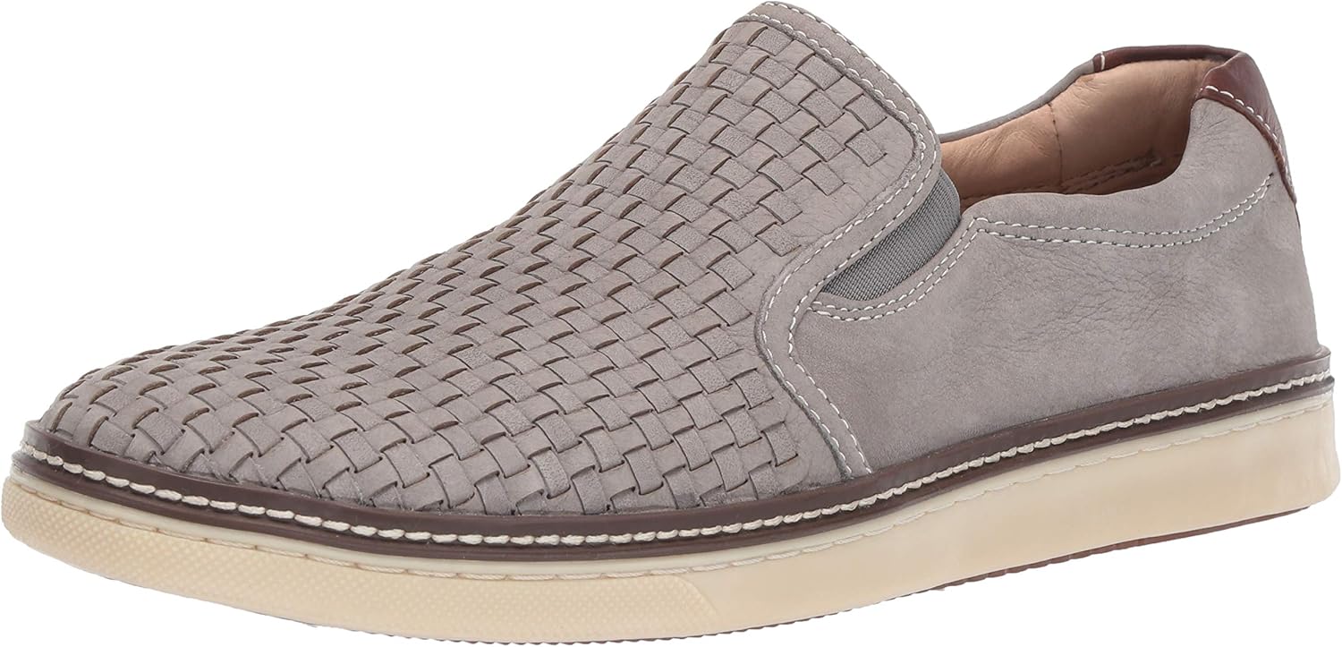 johnston and murphy mcguffey woven slip on