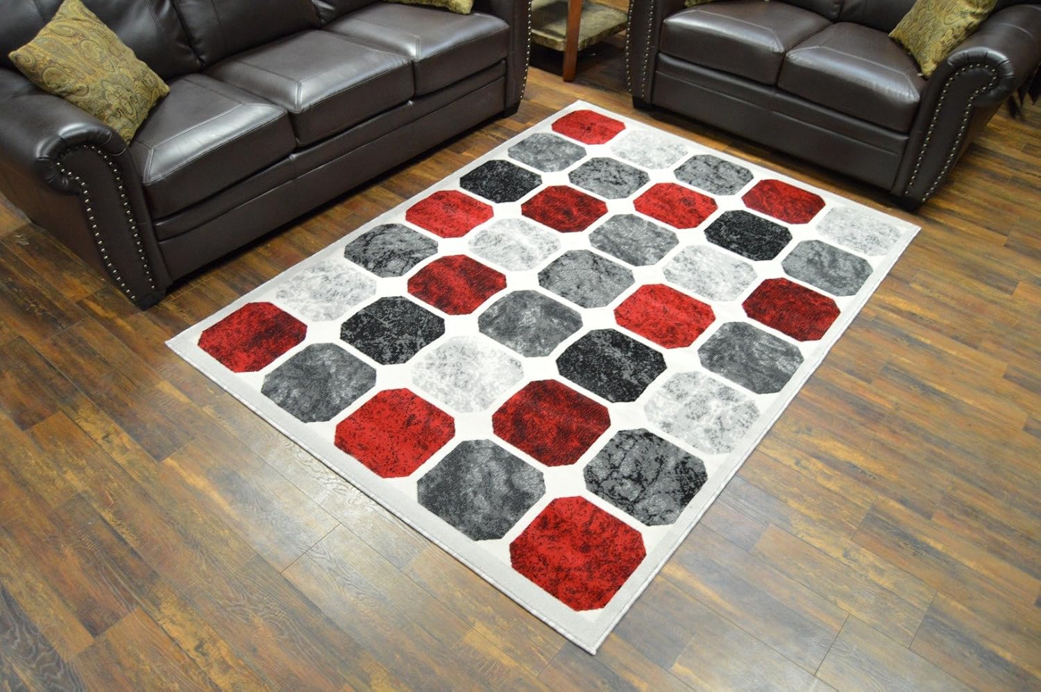 Amazon.com: PlanetRugs Inc King - Alfombra de lujo, moderna ...