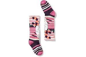 Smartwool Kids' Wintersport Full Cushion Yeti Pattern Over The Calf Socks